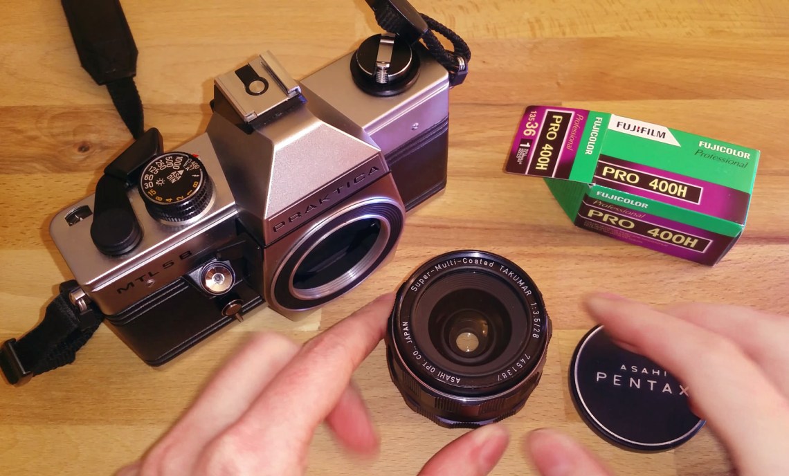 Fuji Por 400H and Praktica MTL5B